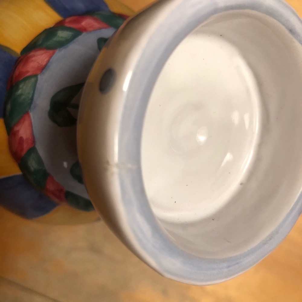Colorful Hand-Painted Candleholder - Picture 8 of 9
